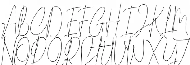 Chronicles फ़ॉन्ट अपरकेस