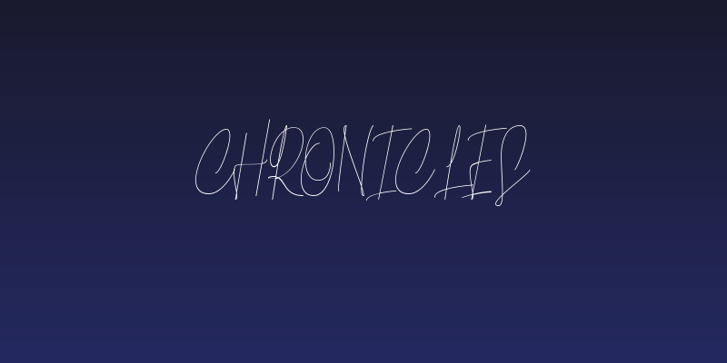 Chronicles Social Header