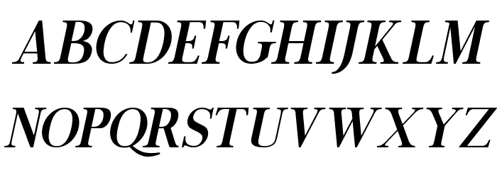 Chrono Italic Font LOWERCASE