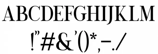 Chrono Font OTHER CHARS