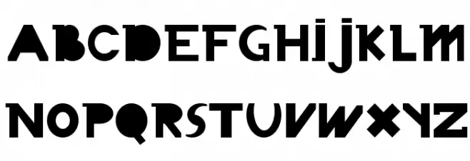 Chronodue Шрифта ВЕРХНИЙ