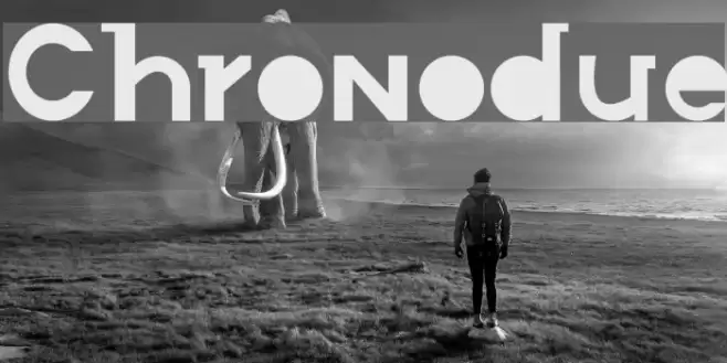 Chronodue Font examples