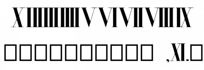 ChronosSquat Font OTHER CHARS