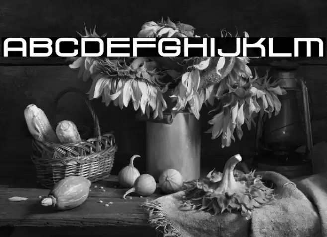 Chronosfer Demo Font examples