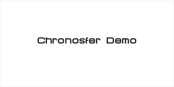 Chronosfer Demo Logo