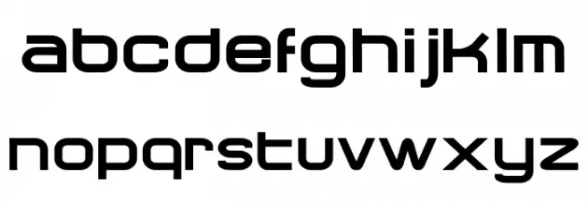 Chronosfer Demo Caratteri MINUSCOLO