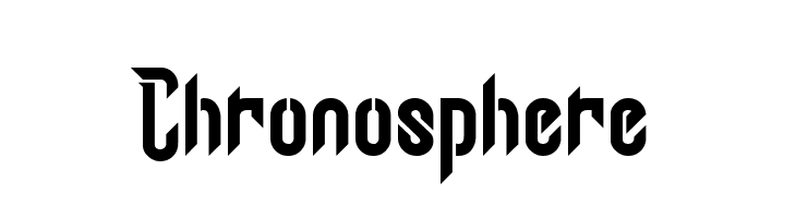 Chronosphere  font caratteri gratis
