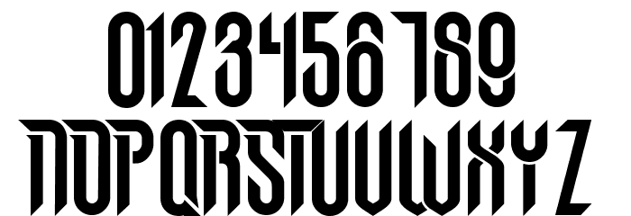 Chronosphere Font OTHER CHARS