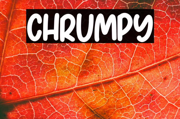 Chrumpy Example 1
