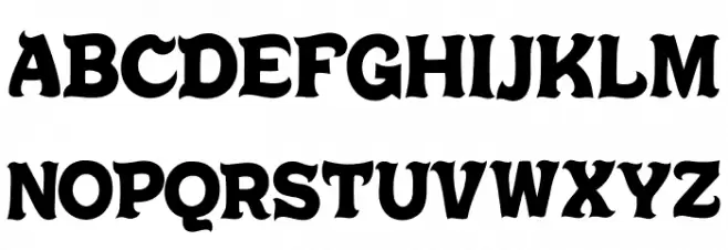 Chrusty Rock Schriftart Groß