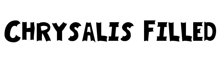 Chrysalis Filled  免费字体下载
