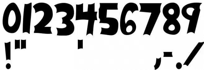 Chrysalis Filled Font OTHER CHARS