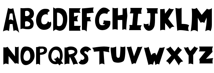 Chrysalis Filled Font LOWERCASE