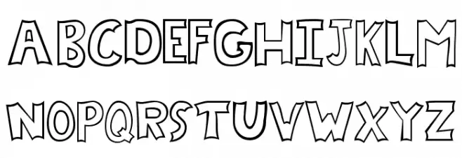 Chrysalis Schriftart Groß