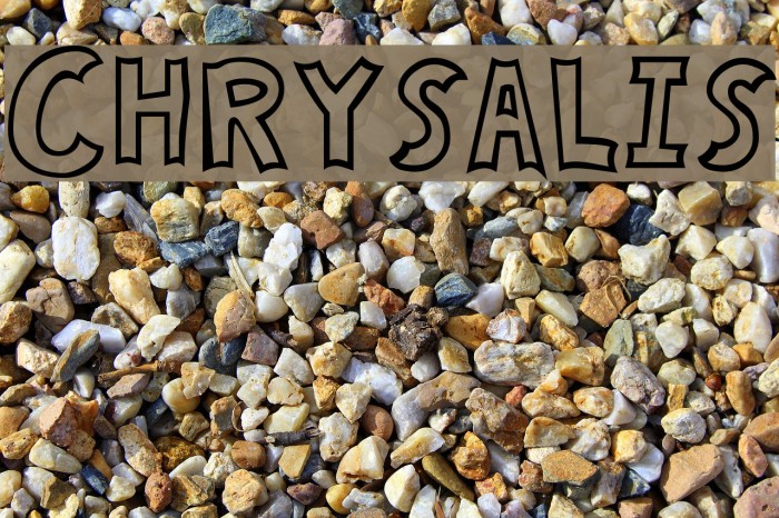 Chrysalis Font examples