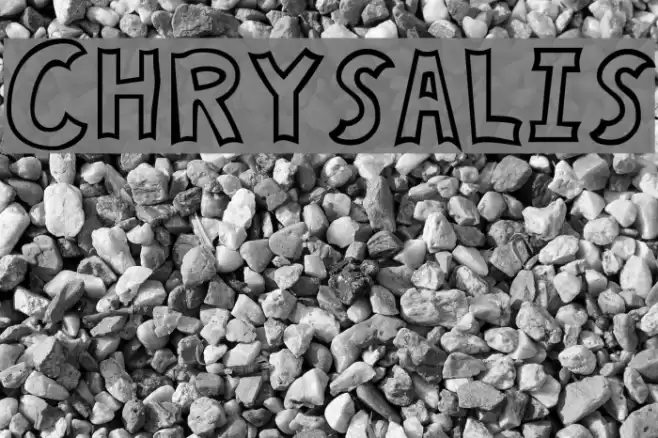 Chrysalis Font examples