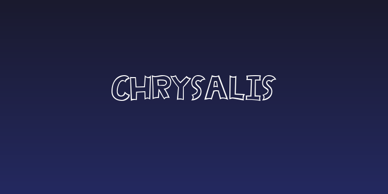 Chrysalis Social Header