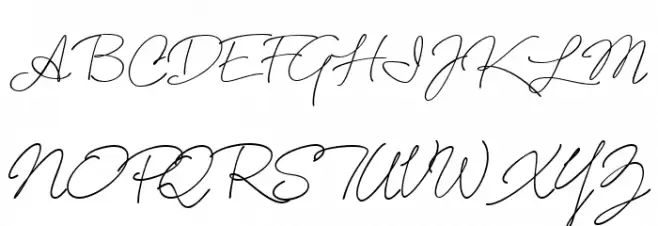 ChrysantePERSONALUSEMed Schriftart Groß