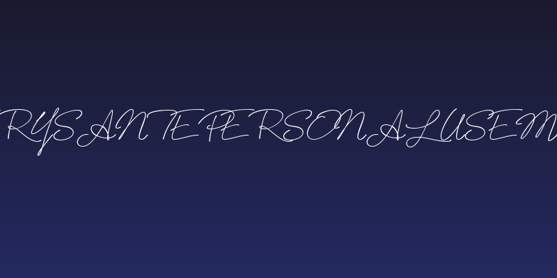 ChrysantePERSONALUSEMed Social Header
