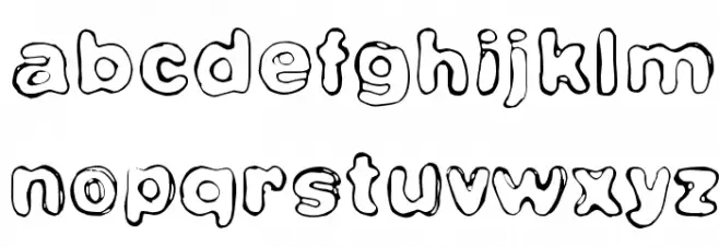 Chryse Planitia Font LOWERCASE
