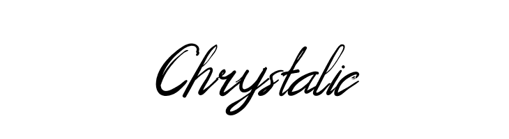 Chrystalic  Frei Schriftart Herunterladen