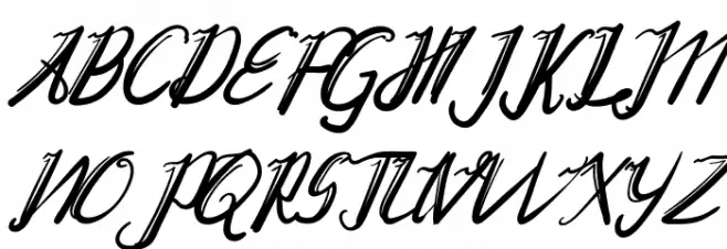 Chrystalic Schriftart Groß