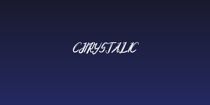 Chrystalic Social Header
