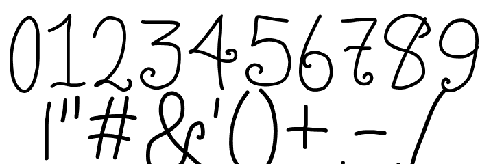 ChuCkles Font OTHER CHARS