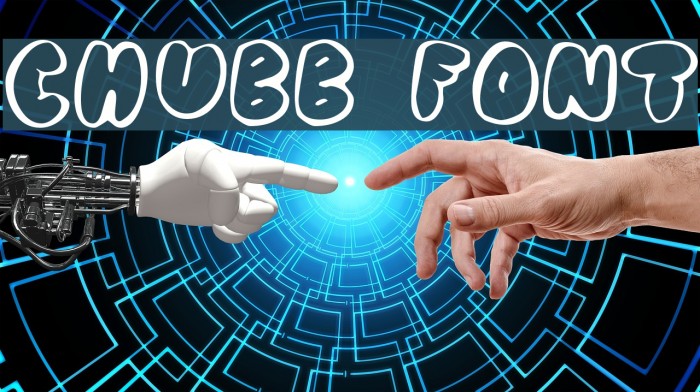 Chubb Font examples