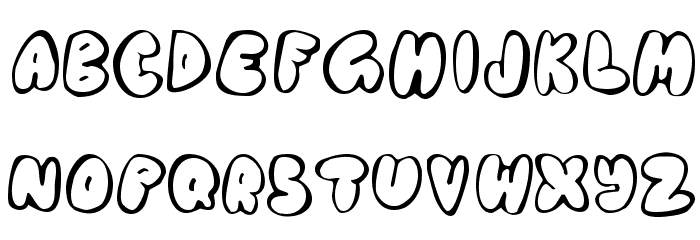 Chubb Font LOWERCASE