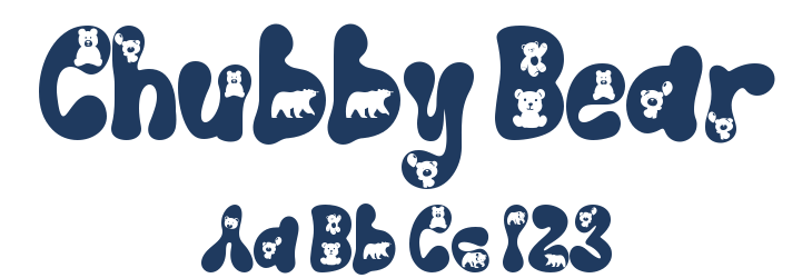 Chubby Bear Font Preview