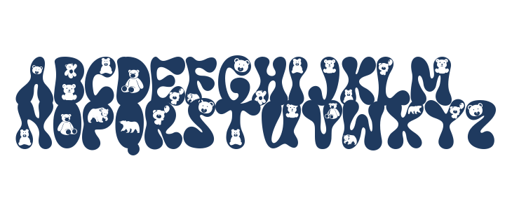 Chubby Bear Uppercase