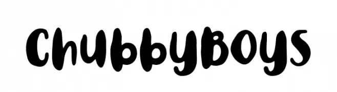 Chubby Boys  Frei Schriftart Herunterladen
