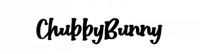 Chubby Bunny  Frei Schriftart Herunterladen