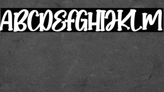 Chubby Bunny Schriftart examples