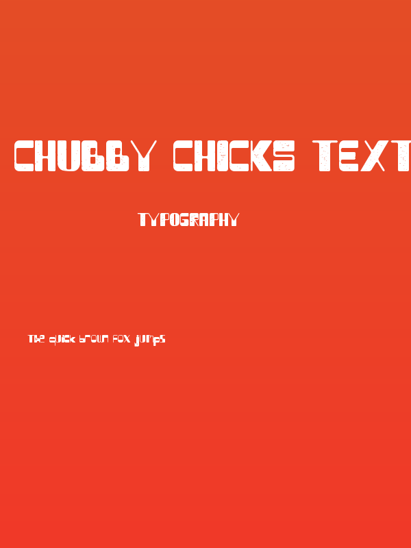 Chubby Chicks Texture Poster