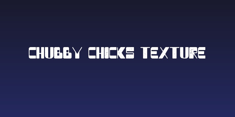 Chubby Chicks Texture Social Header