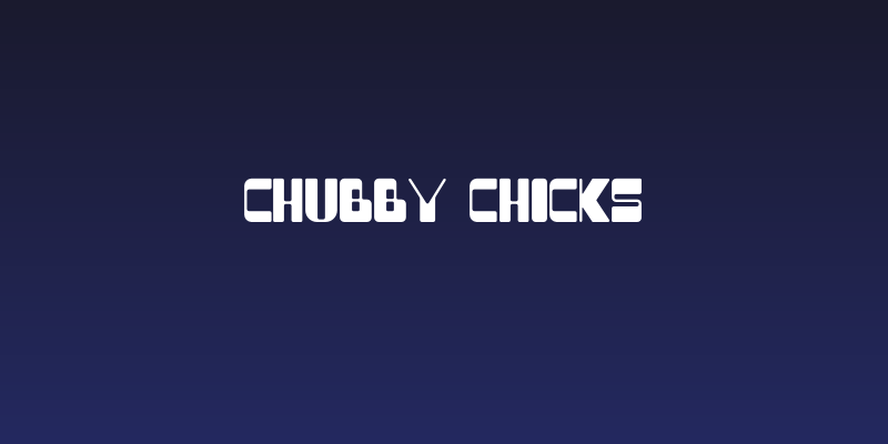 Chubby Chicks Social Header