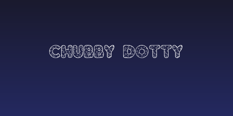 Chubby Dotty Social Header