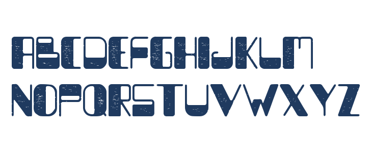 Chubby Piglets Texture Uppercase