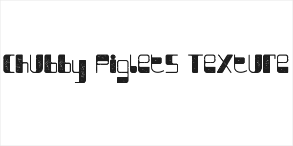 Chubby Piglets Texture Logo