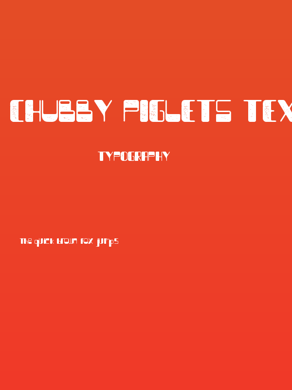 Chubby Piglets Texture Poster