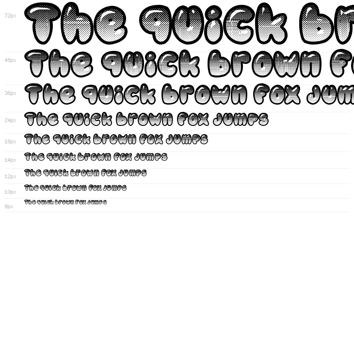 Chubby Relief Waterfall