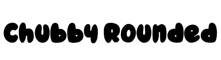 Chubby Rounded  Free Fonts Download