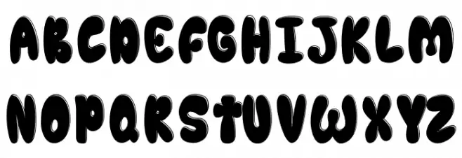Chubby Toon Demo Shadow Schriftart Groß