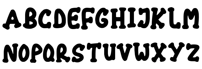 Chubby Font LOWERCASE