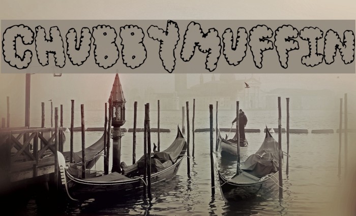 ChubbyMuffin Font examples