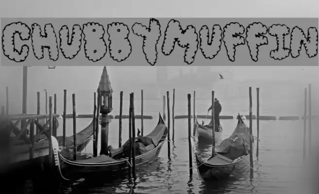 ChubbyMuffin Schriftart examples