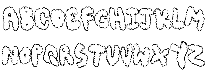 ChubbyMuffin Font LOWERCASE