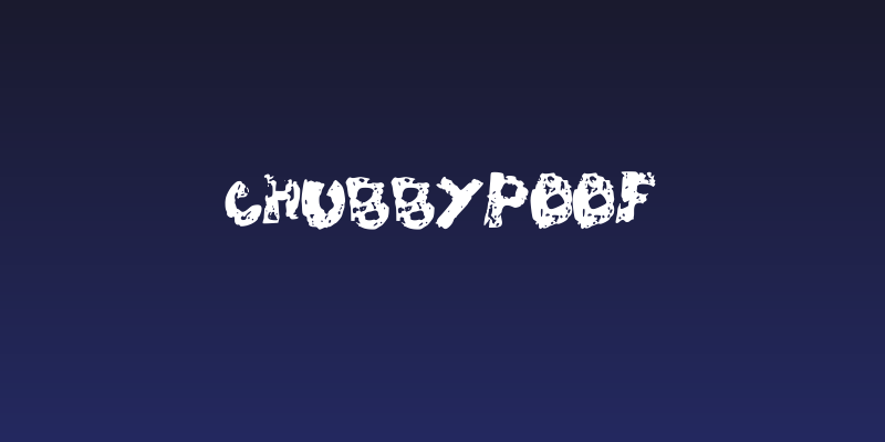 ChubbyPoof Social Header